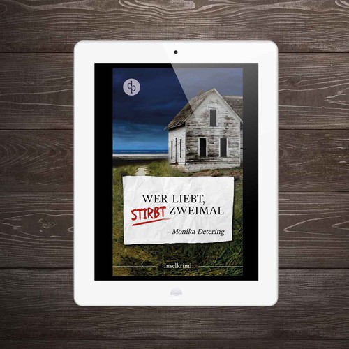 Fire book cover with the title 'Cover for crime book '