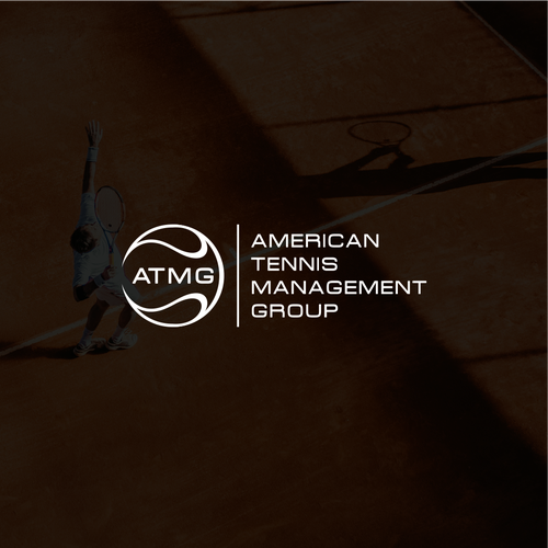 Badminton logo with the title 'American Tennis Management Group'