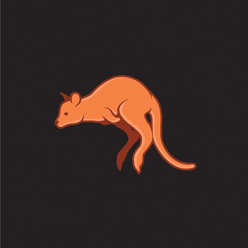 Zoo logo with the title 'Wallabies'