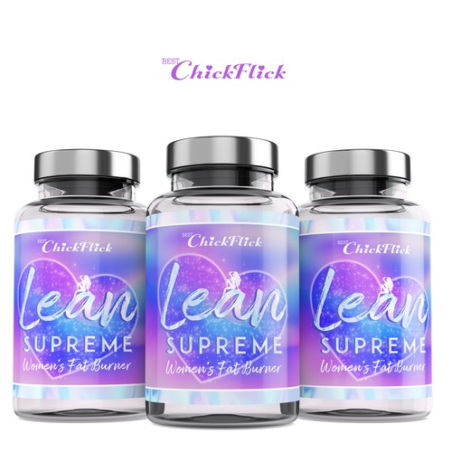 Pink label with the title 'Design Product Label Supplement For Women'