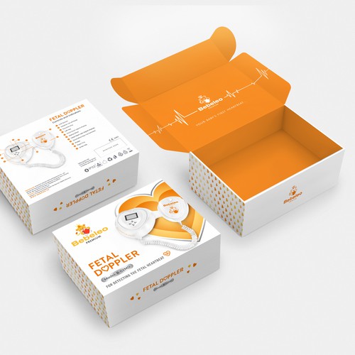 Mother design with the title 'package and Logo design'