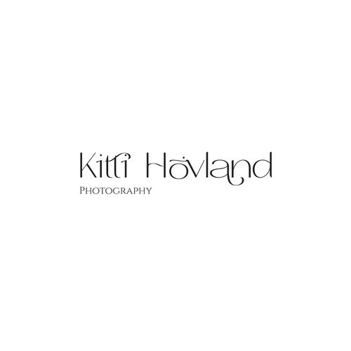Adobe icon logo with the title 'Kitti Hovland Photography Logo'