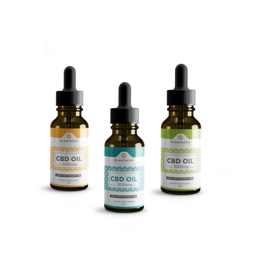 Custom packaging with the title 'Package design forCBD hemp product'