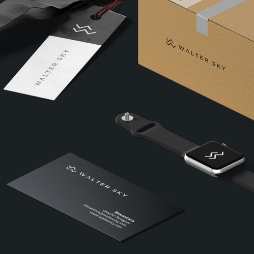 Ethnic design with the title 'Walter Sky'