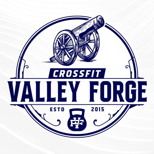 Cannon design with the title 'Crossfit Valley Forge'