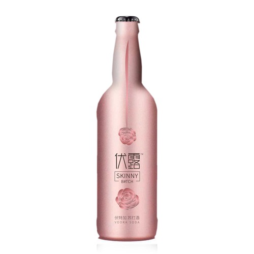 Rose label with the title 'product package'