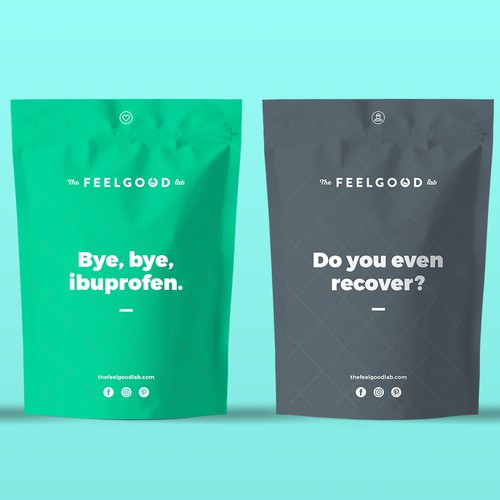 Professional packaging with the title 'Plastic Bag design'