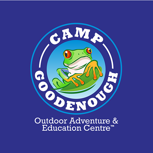 Education logo with the title 'Camp Goodenough Logo'