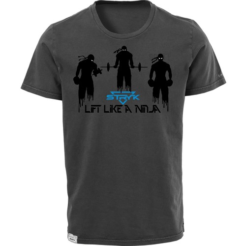 Ninja Mission Lou PRINTED T-SHIRT  tee-shirt tshirt Art