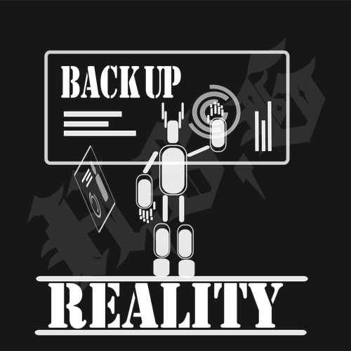 Mechanic logo with the title 'augmented robot'