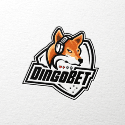 Play brand with the title 'Logo concept for DINGOBET'