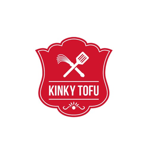 Spatula logo with the title 'Kinky Tofu'