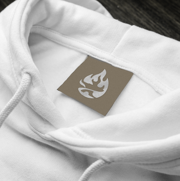 Fire design with the title 'FRIT™ – Branding the Grit Within'