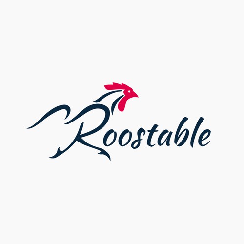 Logo with the title 'Modern and exciting logo wanted for our new site 'Roostable''