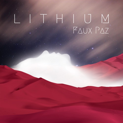 Abstract artwork with the title 'Album art concept'