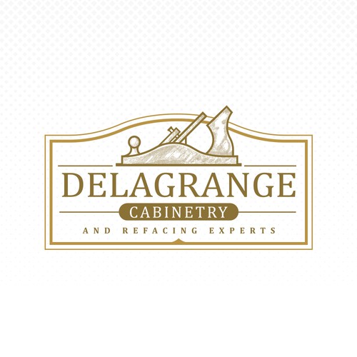 Carpentry design with the title 'DELAGRANGE'