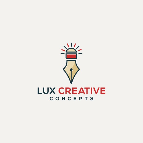 Author logo with the title 'Lux Creative Concept'