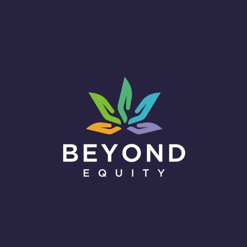 Equity logo with the title 'Fun Colorfull Logo Design with a Clever Twist for Beyond Equity'