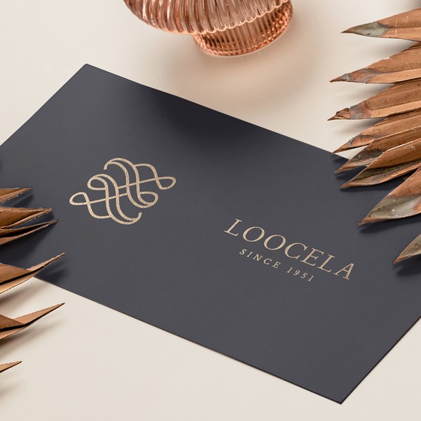 High-end logo with the title 'Elegant Luxury Logo Design for Leather Purses'