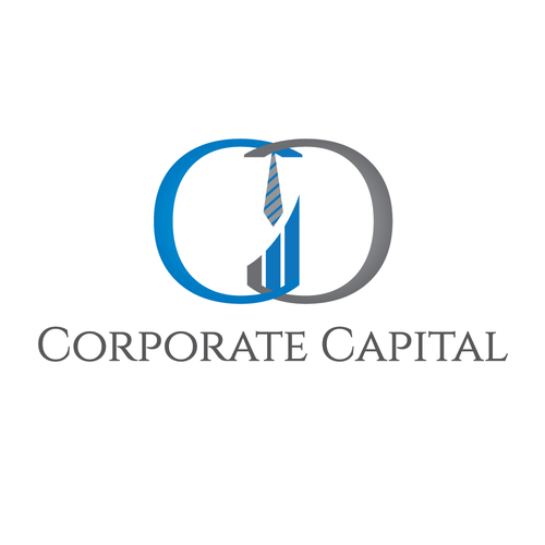 Corporate design logo with the title 'Create a Logo fro Corporate Capital'