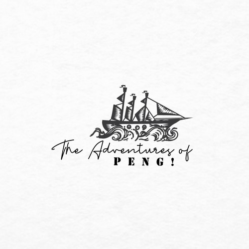 Boat brand with the title 'The adventures of PENG!'