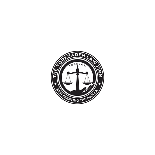 Great logo with the title 'Need Redesign of Emblem Logo for Law Firm'
