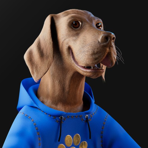 Mayan design with the title 'Dog'