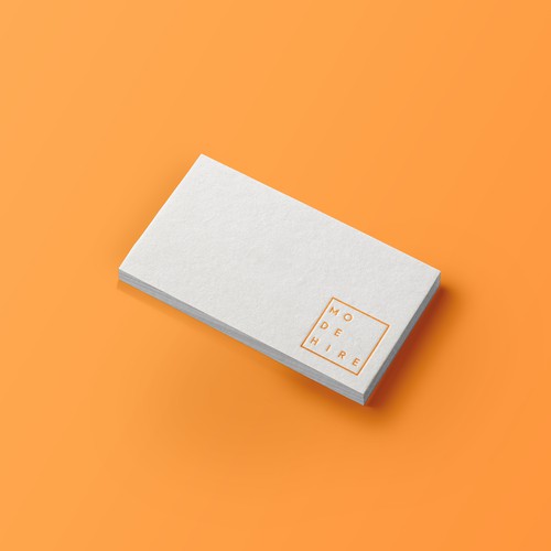 Furniture brand with the title 'ModeHire'