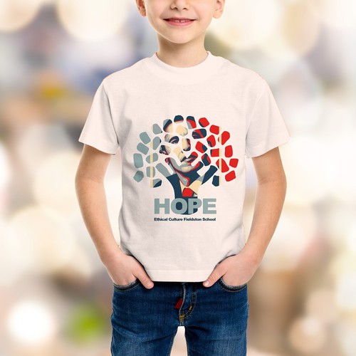 School t-shirt with the title 'Ethical Culture Fieldston School'