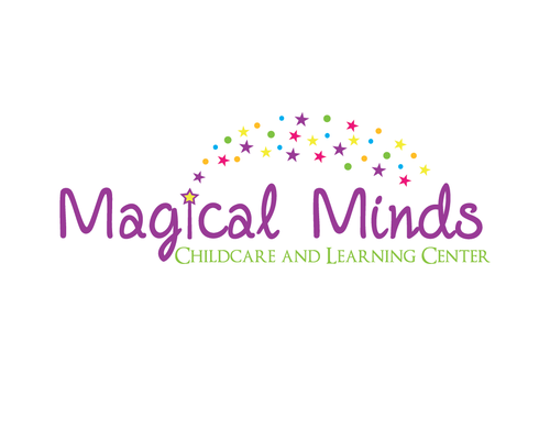 Magic wand logo with the title 'I need a Magical Logo for a daycare center!!!'