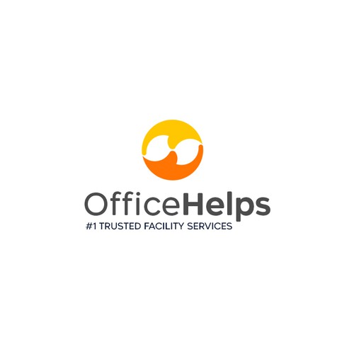 Cleaning and maintenance logo with the title 'Office Helps'