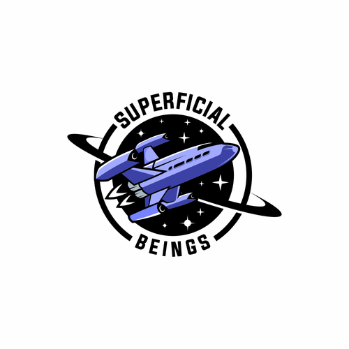 Universe logo with the title 'Superficial Beings'