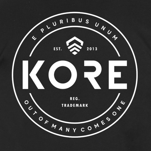 Simple t-shirt with the title 'KORE ESSENTIALS '