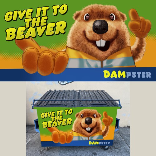 Cute animal illustration with the title 'Design graphics and illustration'