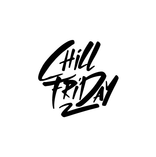 Grunge design with the title 'Chill Friday'