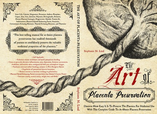 Medieval book cover with the title 'Book Cover Design Compare to Vintage 19th Century Britist Obstetric Artistic Perscriptions'