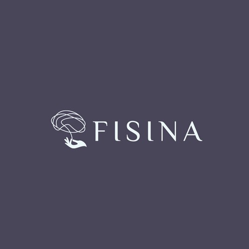Neurologist logo with the title 'Fisina'