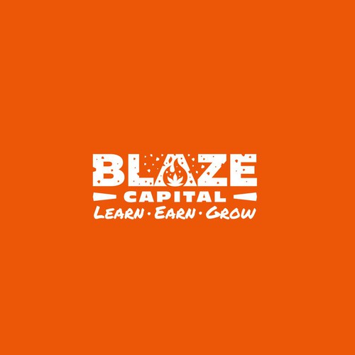 Hemp brand with the title 'Blaze Capital Logo'