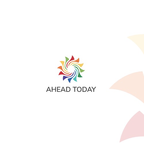Multicolor logo with the title 'AHEAD TODAY'