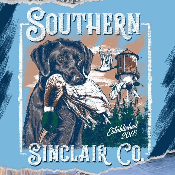 T-shirt with the title 'Southern Sinclair Co.'