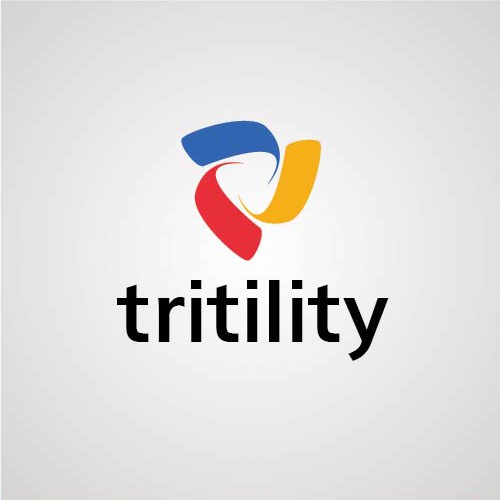 Triangle brand with the title 'Abstract logo Design'