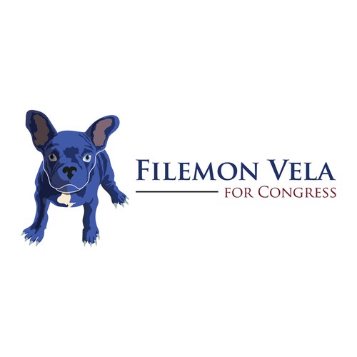 Politics logo with the title 'Filemon Vela for congress'