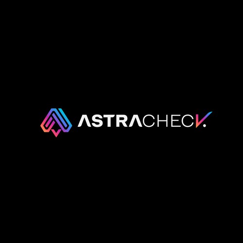 Check mark logo with the title 'Logo for cybersecurity team'