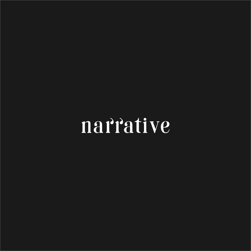Subtle logo with the title 'Logo for Narrative'
