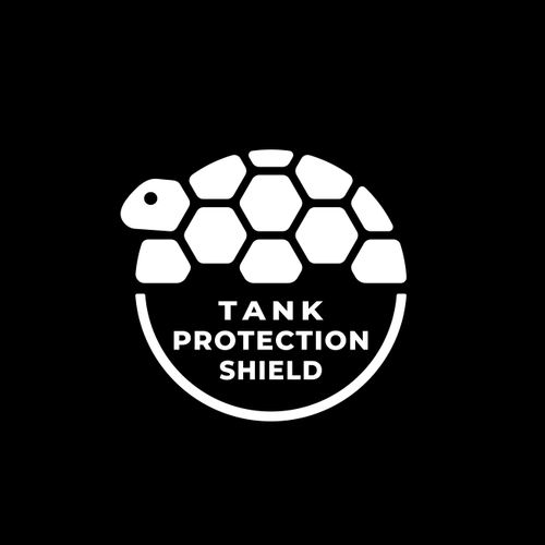 Turtle logo with the title 'Tank Protection Shield'