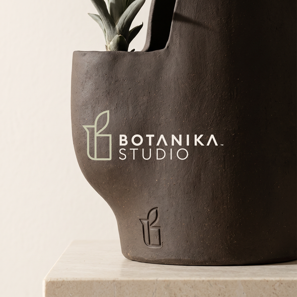 Brand with the title 'botanica studio'