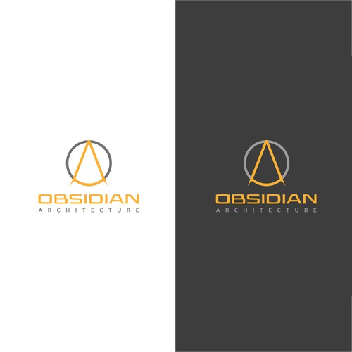 Compass brand with the title 'Logo concept for architecture studio'