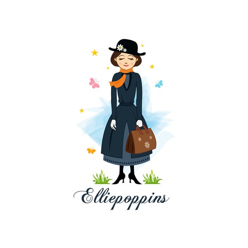 Bag logo with the title 'Make your own version of Mary Poppins'