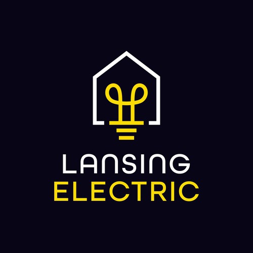 Smart home logo with the title 'Design a Cool Logo for A Brand New Electrical Company based in Charlotte'