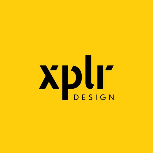 Font brand with the title 'XPLR Design'